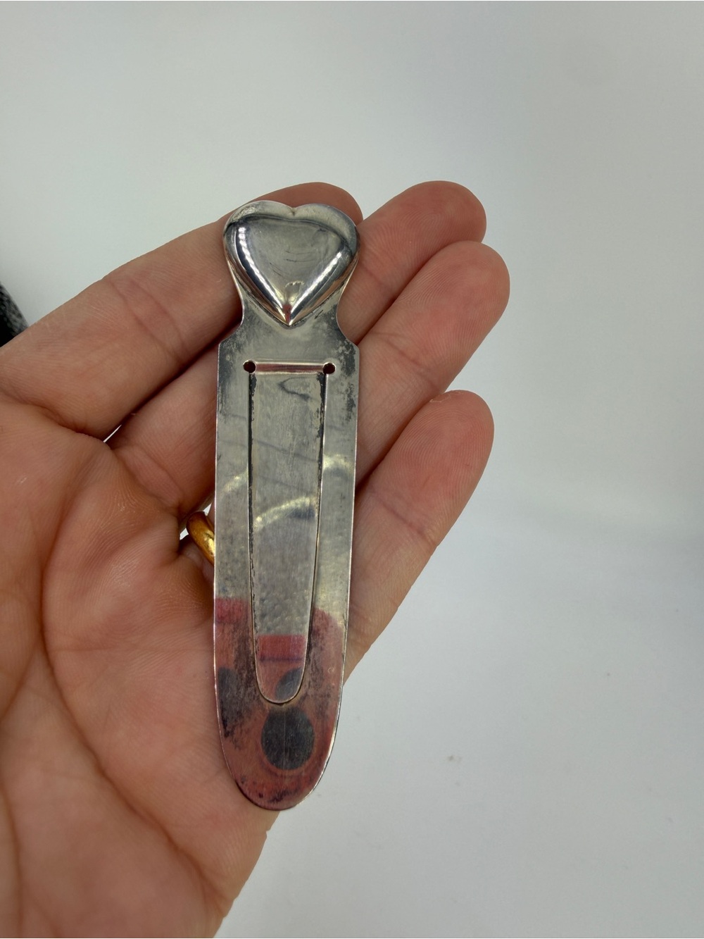 Vintage Tiffany and Co Bookmark silver